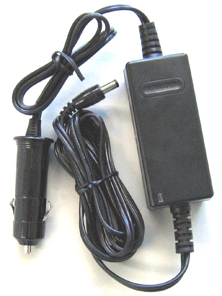 Cigarette-lighter power adaptor for our TFT-Displays <b>(12V/24V -> 12V)</b>